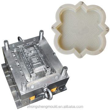 high precision injection plastic mould maker for plastic paving form molds